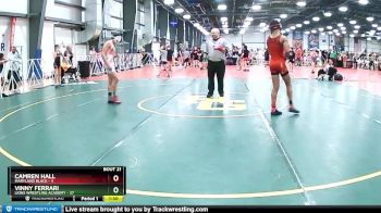 105 lbs Rd# 9- 2:15pm Saturday Final Pool - Camren Hall, Maryland Black vs Vinny Ferrari, Lions Wrestling Academy