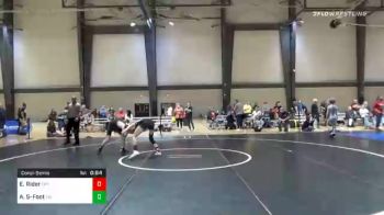 130 lbs Consolation - Eli Rider, Complex Training Center vs Asa Smith-Foot, Teknique Wrestling