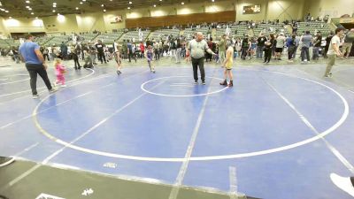 78 lbs 2nd Place - Chayton Nielsen, Spring Hills Wrestling vs Garrett Clark, Elk Grove Wr Acd