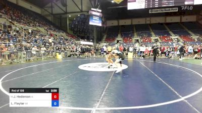 126 lbs Rnd Of 128 - Jace Hedeman, IA vs Lincoln Flayter, WI