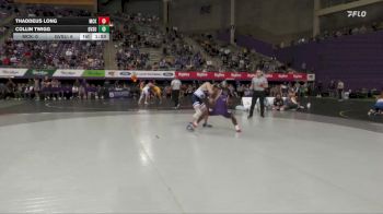 141 lbs Semis (4 Team) - Collin Twigg, Grand Valley State vs Thaddeus Long, McKendree