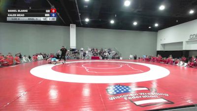 157 lbs Daniel Blanke, Illinois Greco vs Kaleb Mead, Minnesota Blue