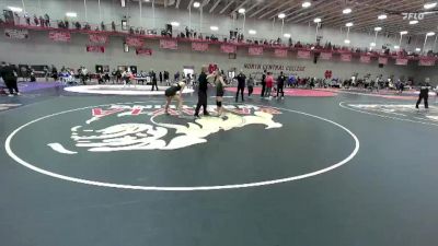 138 A Champ. Round 1 - Mason Harsch, Adrian College vs Ella Schmit, Iowa