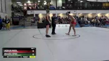 170 lbs Cons. Round 3 - Jacklyn Smith, Sacred Heart University vs Brianna Simsic, East Stroudsburg University