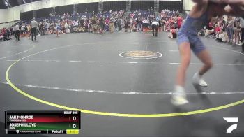 125 lbs Champ. Round 1 - Jak Monroe, Three Rivers vs Joseph Lloyd, RAW