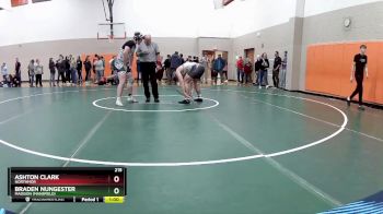 215 lbs Cons. Round 3 - BRADEN NUNGESTER, Madison (Mansfield) vs Ashton Clark, Northmor