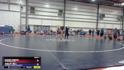 109 lbs Quarterfinal - Alexia Fabian, Evergreen State vs Shelby Bell, Eastern Oregon University