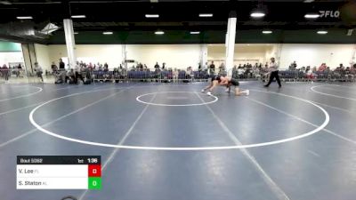 120 lbs Round Of 128 - Vincenzo Lee, FL vs Stone Staton, AL