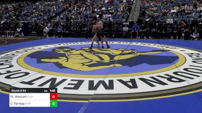 132 lbs Round Of 64 - Max Wescott, Fruitland vs Camden Spragg, Sprague