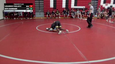 106 lbs Round 3 (3 Team) - LaDarrius Poellnitz, Mcadory vs Seth Isaminger, Spain Park Hs