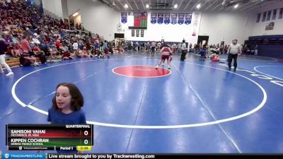 189 lbs Quarterfinal - Kippen Cochran, Gering Middle School vs Samisoni Vahai, McCormick Jr. High