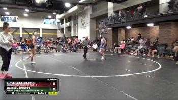 124 lbs Round 6 (16 Team) - Hannah Rogers, Sebolt Women Wrestling Academy vs Elyse Engebretson, Ankeny Girls Wrestling Club