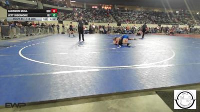 118 lbs Round Of 64 - Jackson Mull, Bishop Kelley vs Jett Sisemore, Glenpool JH