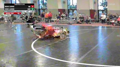 174 lbs Semifinal - Beau Lewis, VMI vs Josh Lange, Davidson