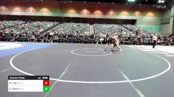 184 lbs Quarterfinal - Ben Lee, Grand View vs Quayin Short, Wyoming