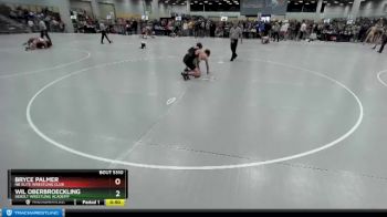 138 lbs Cons. Round 8 - Wil Oberbroeckling, Sebolt Wrestling Academy vs Bryce Palmer, NB Elite Wrestling Club