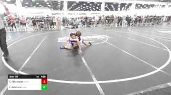 113 lbs Quarterfinal - Emmett Alexander, Gator Wrestling Club vs Jude Jemison, Threshold WC