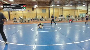141 lbs Round 3 (6 Team) - Santiago Pacheco, Westcliff vs Jesse Anson, Providence (Mont.)