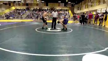 285 lbs Cons. Round 2 - Gabriel Cancino, Desert Hot Springs vs Thomas Lund, Costa Mesa