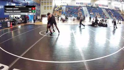 138 Blue Quarterfinal - Gradin Lichty, Fletcher Senior vs Manuel Moreno, Camden