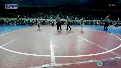 105 lbs Round Of 16 - Ella Remington, Skiatook Bulldog Wrestling vs Jaylianna James, Mcalester Youth Wrestling