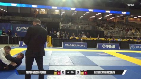 Patrick Ryan Mcgraw vs Thiago Veloso Ferrer 2025 Pan Jiu Jitsu IBJJF Championship