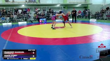60kg Cons. Round 1 - Prabhdeep Khangura, Independent WC vs Mason Storey, Muscle Panda WC