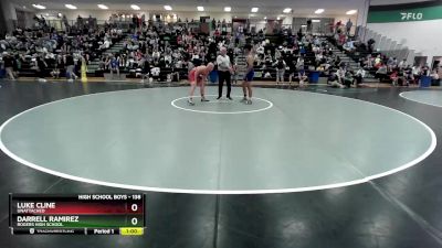 138 lbs Cons. Round 3 - Darrell Ramirez, Rogers High School vs Luke Cline, Unattached