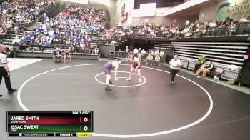 285 lbs Quarterfinal - Jared Smith, Lone Peak vs Issac Sweat, Lehi