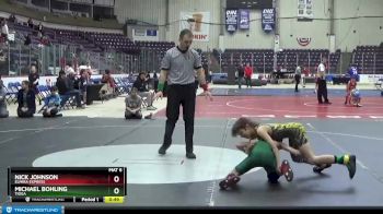 85 lbs Round 2 - Nick Johnson, Elmira Express vs Michael Bohling, Tioga