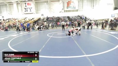 101 lbs Round 1 - Guy Zubik, Journeymen Wrestling Club vs Aidan Constable, Club Not Listed