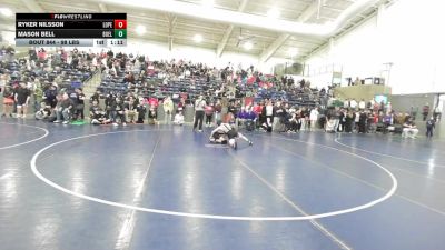 98 lbs Cons. Sub-quarters - Ryker Nilsson, Lone Peak vs Mason Bell, Box Elder