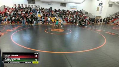 145D Round 1 - Diesel Yarger, Laurel vs Charles Snyder, Lander Valley