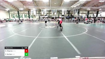 132 lbs Round Of 16 - Adan Magnas, Beat The Streets vs Zakariya Gurban, Viking Wrestling Club