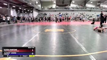 78-81 lbs Round 2 - Ilyssa Martine, Rogue Warrior Wrestling vs Summit Johns, Missouri