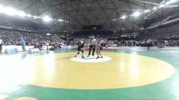 Girls 3A 135 lbs Cons. Round 4 - Sarai Egli, Oak Harbor (Girls) vs Noelani Lee, Franklin (Girls)