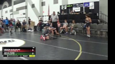 80 lbs Round 1 (8 Team) - Gracin Guglielmo, Elite Ath Club DZ (IN) vs Bryce Fiore, Minions Green (GA)