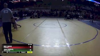 3A 126 lbs 5th Place Match - Rey Ortiz, Harmony vs Sam Marvel, Wellington