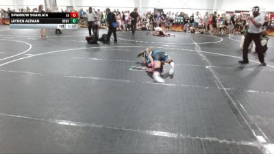 118 lbs Round 3 (4 Team) - Jayden Altman, Backyard Bullies Wrestling Club vs Sparrow Sgarlata, AR-15