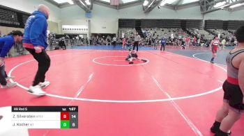 65 lbs Rr Rnd 5 - Zach Silverstein, Apex K-6 Club vs John Kocher, Washington Twp