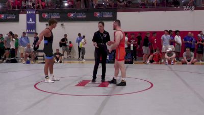 79 kg Quarterfinal - Danny Braunagel, Illinois Regional Training Center/Illini WC vs Brody Baumann, Boilermaker RTC