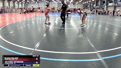 104 lbs Rd# 8 -10:15am Saturday - Elana Pelaez, Maryland Gold vs Victoria Sifuentes, Florida Elite