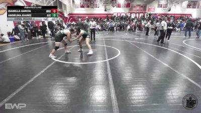 155 lbs Cons. Round 4 - Isabella Garcia, Angelo Rodriguez vs Angelina Juarez, Alisal