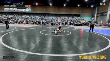 96 lbs Consi Of 8 #2 - Maxim Litvinov, Savage House Wrestling Club vs Lucca Martinez, Rough House