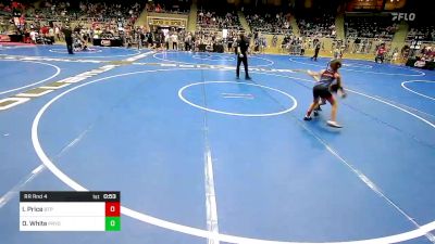 67 lbs Rr Rnd 4 - Ila Price, Tulsa Blue T Panthers vs Oland White, Pryor Tigers