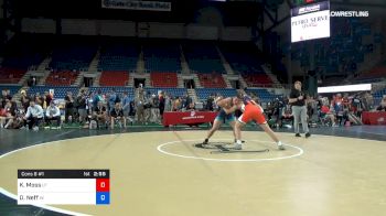 170 lbs Cons 8 #1 - Kameron Moss, Utah vs Dean Neff, Wisconsin