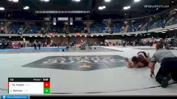 120 lbs Champ. Round 1 - Will Hupke, Wheaton Academy vs Landon Kenney, Sterling