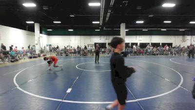 90 lbs Consi Of 32 #2 - Myles Allen, MN vs Logan Brickley, MD