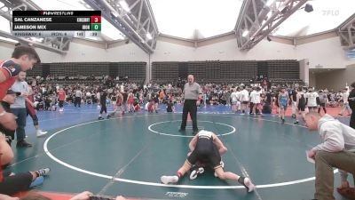 89 lbs Rr Rnd 1 - Sal Canzanese, Kingsway - MSC vs Jameson Mix, Iron Wolves