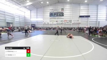 130 lbs Round Of 32 - Jonah Albidrez, Gold Rush Wr Ac vs Zack Valdez, NM Bad Boyz